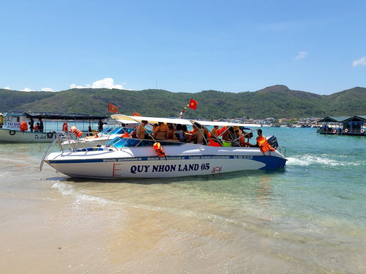Tour có bao gồm chi phí và thời gian đi ca nô ra đảo cho Tour Quy Nhơn 1 Ngày đi Kỳ Co không?