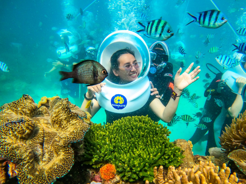 Tour Đi Bộ Dưới Đáy Biển (Seawalker) Nha Trang