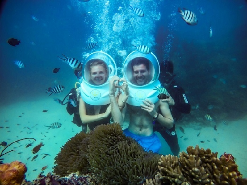 Tour Đi Bộ Dưới Đáy Biển (Seawalker) Nha Trang