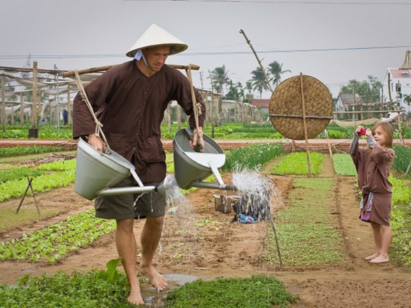 Tour Trải Nghiệm Làng Rau Trà Quế 1 Ngày