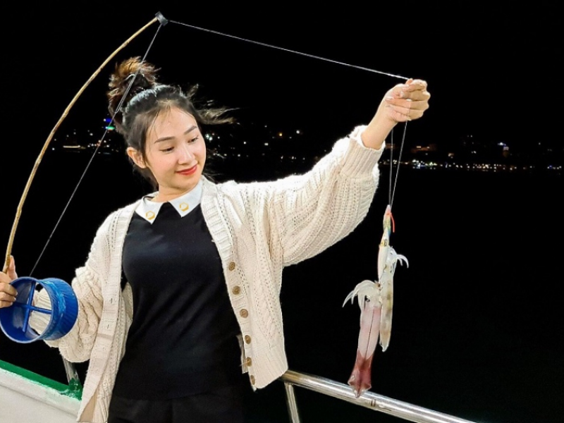 Tour Câu Mực Đêm Quy Nhơn
