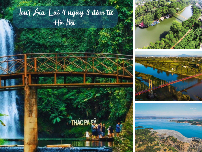 Tour Gia Lai 4 ngày 3 đêm từ Hà Nội