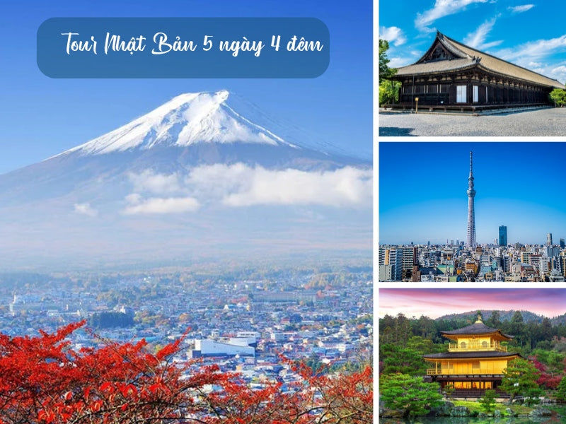 Tour Nhật Bản 5 ngày 4 đêm