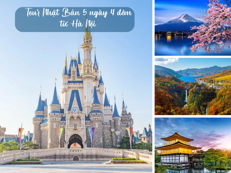 Tour Nhật Bản 5 ngày 4 đêm từ Hà Nội