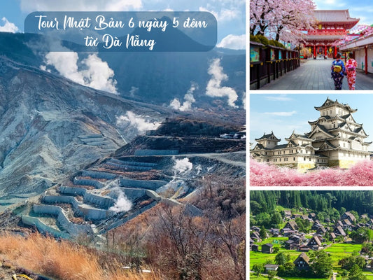 Tour Nhật Bản 6 ngày 5 đêm từ Đà Nẵng