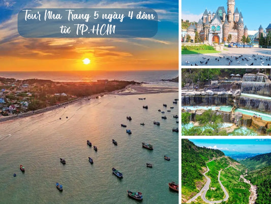 Tour Nha Trang 5 ngày 4 đêm từ TP.HCM