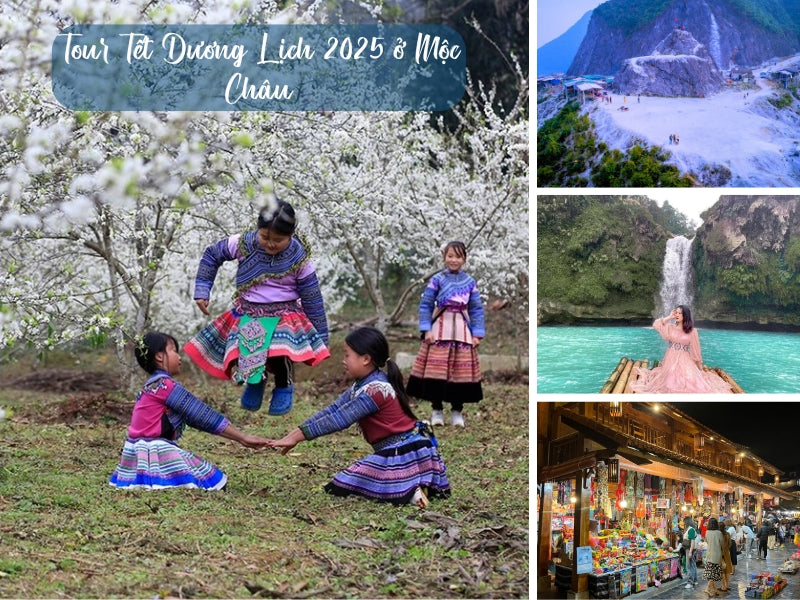 Tour Tết Dương Lịch ở Mộc Châu