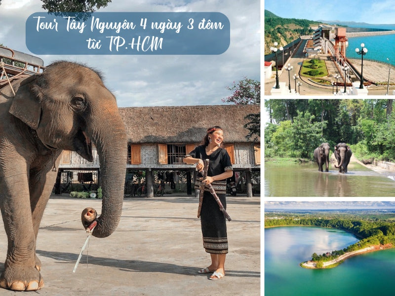 Tour Tây Nguyên 4 ngày 3 đêm từ TP.HCM
