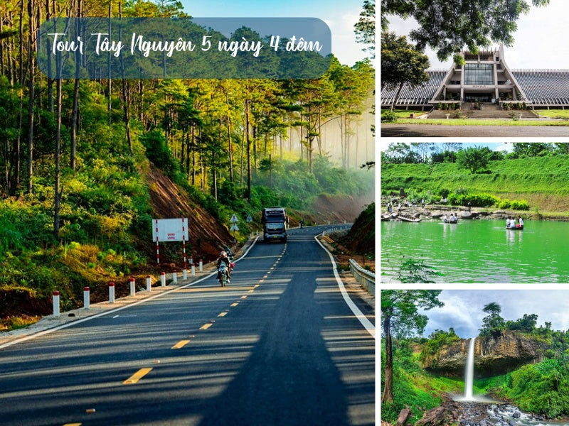 Tour Tây Nguyên 5 ngày 4 đêm