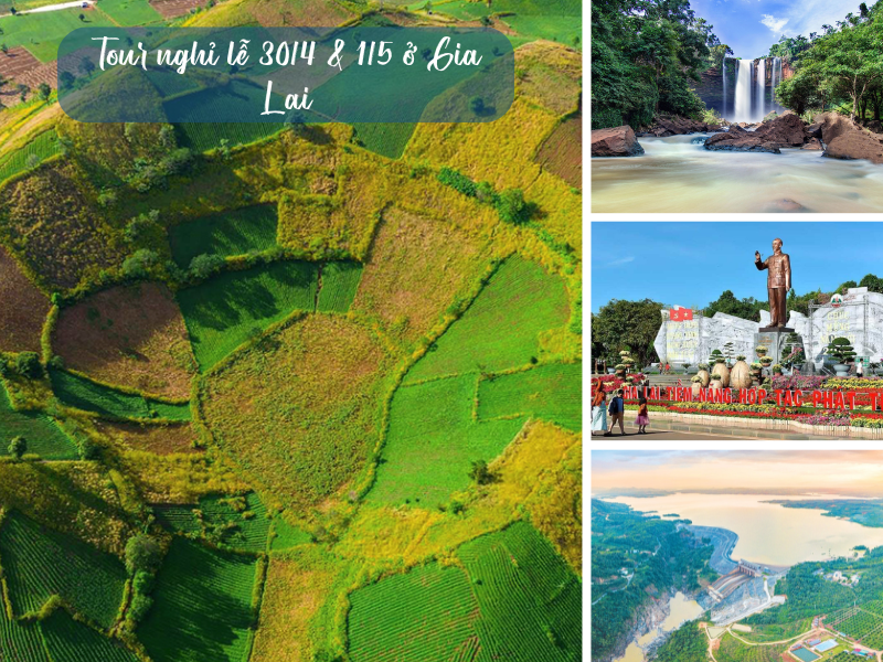 Tour nghỉ lễ 30/4 & 1/5 ở Gia Lai