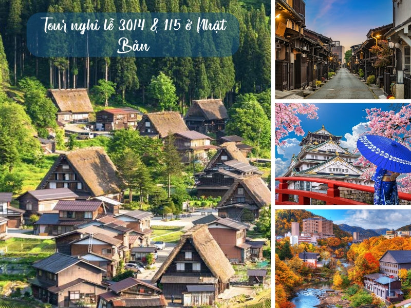 Tour nghỉ lễ 30/4 & 1/5 ở Nhật Bản