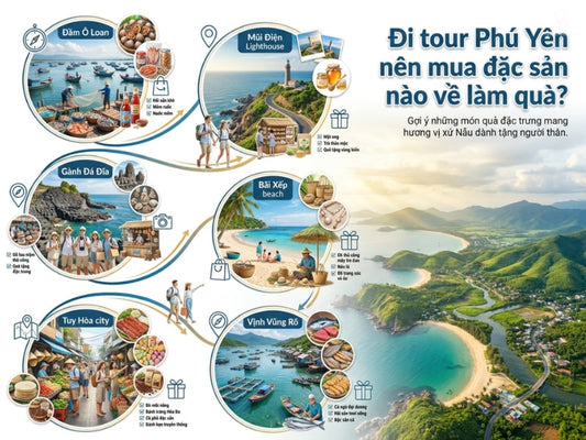Đi tour Phú Yên nên mua đặc sản nào về làm quà?