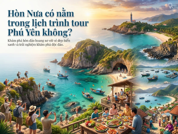 Hòn Nưa có nằm trong lịch trình tour Phú Yên không?