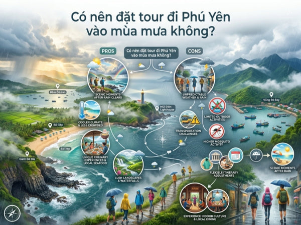 Có nên đặt tour đi Phú Yên vào mùa mưa không?