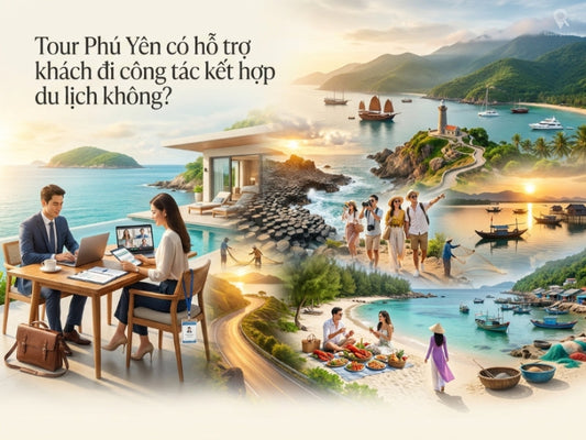 Tour Phú Yên có hỗ trợ khách đi công tác kết hợp du lịch không?
