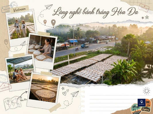Làng nghề bánh tráng Hòa Đa Phú Yên