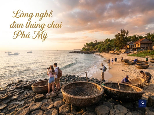Làng Nghề Đan Thúng Chai Phú Mỹ