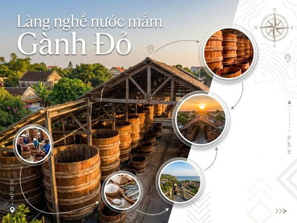 Làng Nghề Nước Mắm Gành Đỏ