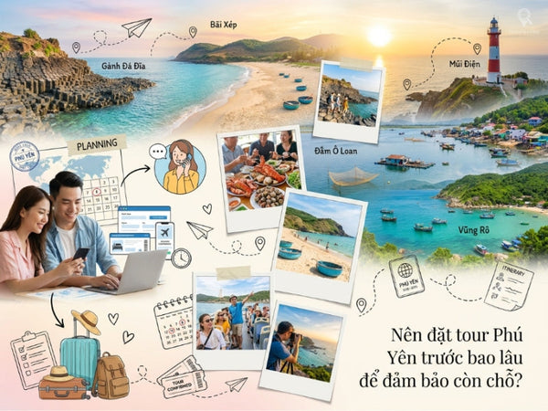 Nên đặt tour Phú Yên trước bao lâu để đảm bảo còn chỗ?