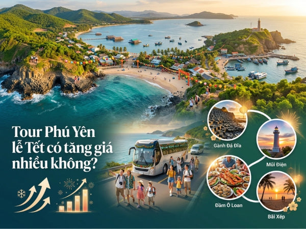 Tour Phú Yên lễ Tết có tăng giá nhiều không?