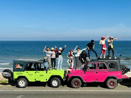 Tour Xe Jeep Khám Phá Cung Đường Biển 1 Ngày Từ Nha Trang