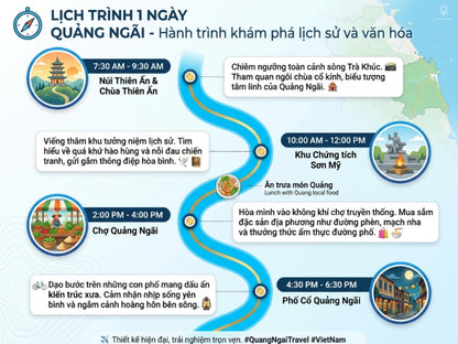 City Tour 1 Ngày Quảng Ngãi