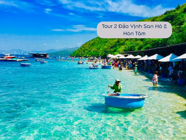 Tour 2 Đảo Vịnh San Hô & Hòn Tằm 1 Ngày Từ Nha Trang