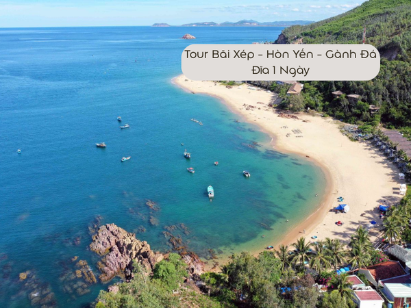 Tour Bãi Xép - Hòn Yến - Gành Đá Đĩa 1 Ngày