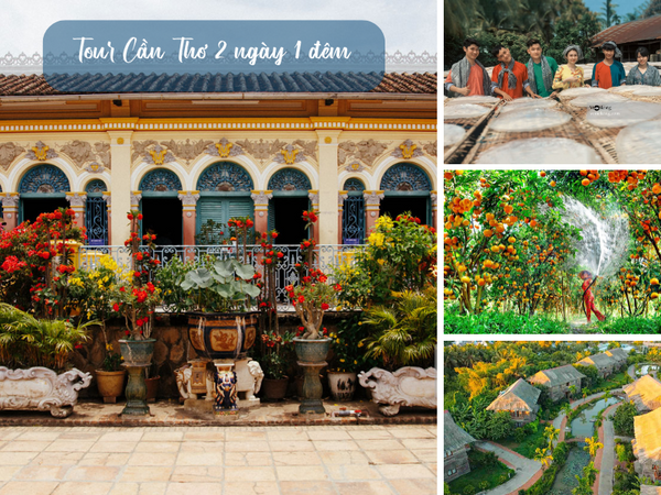Tour Cần Thơ 2 ngày 1 đêm