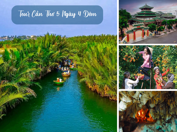 Tour Cần Thơ 5 Ngày 4 Đêm