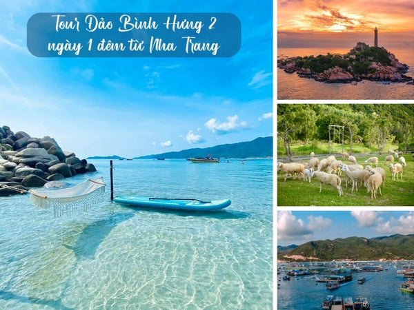 Tour Đảo Bình Hưng 2 ngày 1 đêm từ Nha Trang
