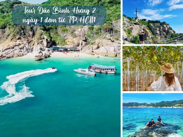 Tour Đảo Bình Hưng 2 ngày 1 đêm từ TP.HCM