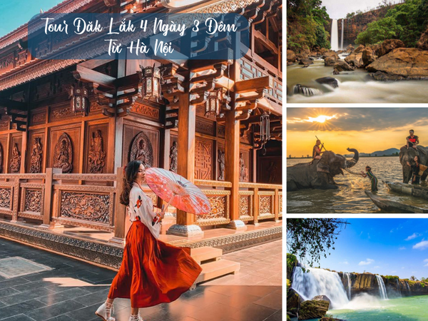 Tour Đăk Lăk 4 Ngày 3 Đêm Từ Hà Nội