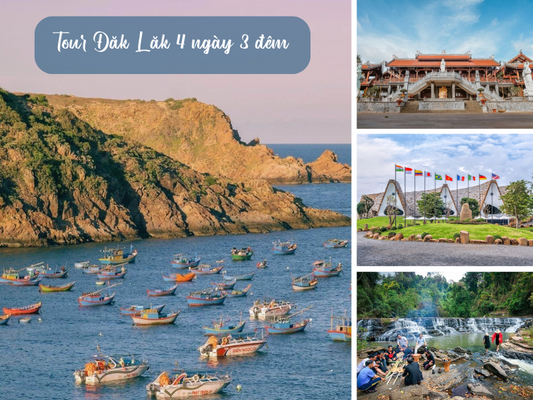 Tour Đăk Lăk 4 ngày 3 đêm