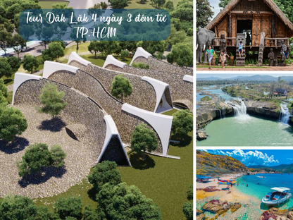 Tour Đăk Lăk 4 ngày 3 đêm từ TP.HCM