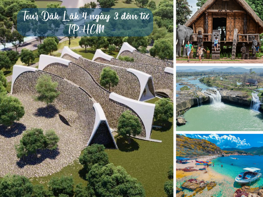 Tour Đăk Lăk 4 ngày 3 đêm từ TP.HCM