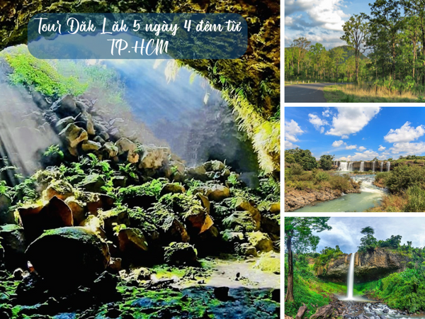 Tour Đăk Lăk 5 ngày 4 đêm từ TP.HCM