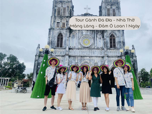 Tour Gành Đá Đĩa - Nhà Thờ Mằng Lăng - Đầm Ô Loan 1 Ngày