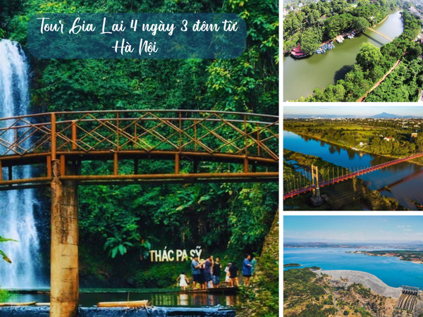 Tour Gia Lai 4 ngày 3 đêm từ Hà Nội