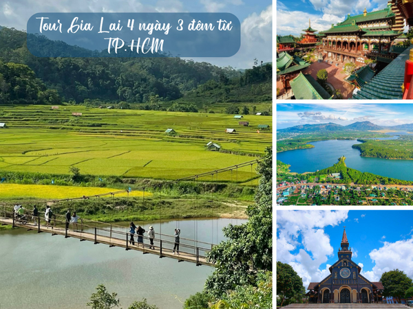 Tour Gia Lai 4 ngày 3 đêm từ TP.HCM