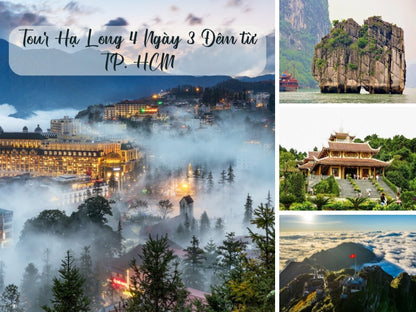 Tour Hạ Long 4 Ngày 3 Đêm từ TP. HCM