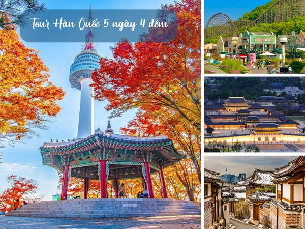 Tour Hàn Quốc 5 ngày 4 đêm