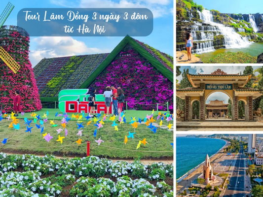 Tour Lâm Đồng 3 ngày 3 đêm từ Hà Nội