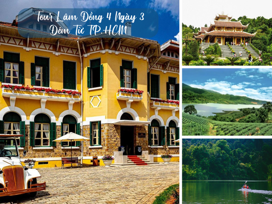Tour Lâm Đồng 4 Ngày 3 Đêm Từ TP.HCM
