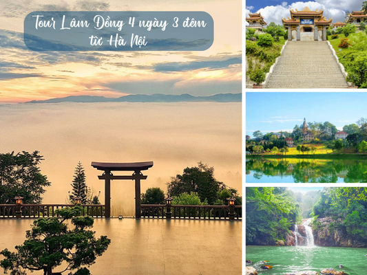 Tour Lâm Đồng 4 ngày 3 đêm từ Hà Nội