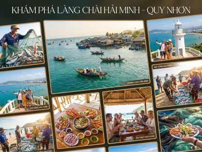 Tour Làng Chài Hải Minh Quy Nhơn 1 Ngày