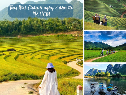 Tour Mai Châu 4 ngày 3 đêm từ TP.HCM