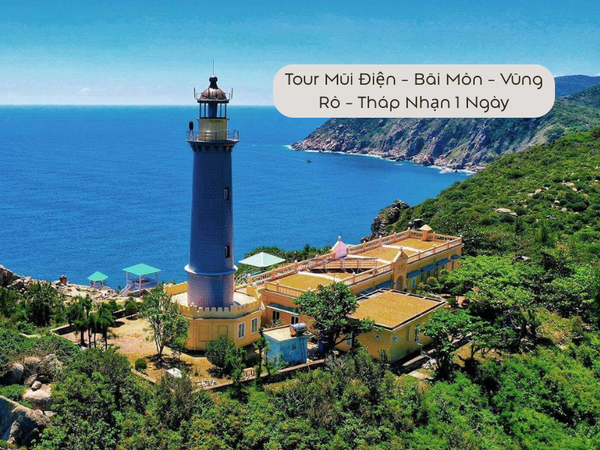 Tour Mũi Điện - Bãi Môn - Vũng Rô - Tháp Nhạn 1 Ngày