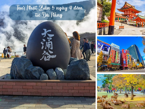 Tour Nhật Bản 5 ngày 4 đêm từ Đà Nẵng