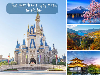 Tour Nhật Bản 5 ngày 4 đêm từ Hà Nội